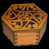 Kowhaiwhai Gift Box NZ Rimu Wooden Keepsake