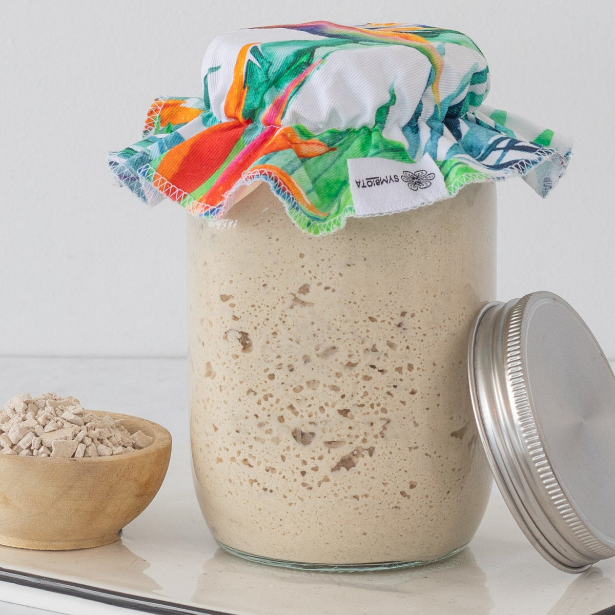 Sourdough Rising in a Jar by Symbiota