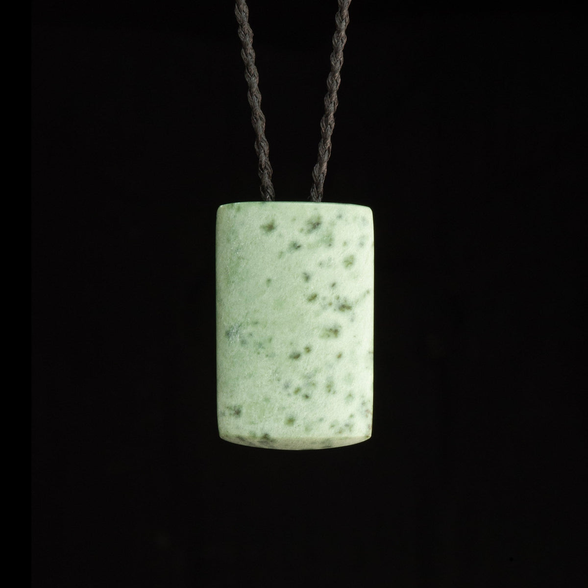 Hand carved Hei Toki jade pendant by Nick and Mady-0